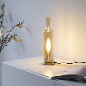 BOTTLE14006-27 Tischlampe, Bernstein, 1xE14 5 BOTTLE14006-27 Tischlampe, Bernstein, 1xE14 small 5