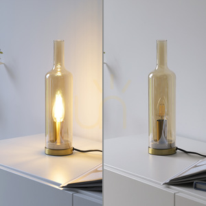 BOTTLE14006-27 Tischlampe, Bernstein, 1xE14 6 BOTTLE14006-27 Tischlampe, Bernstein, 1xE14 small 6
