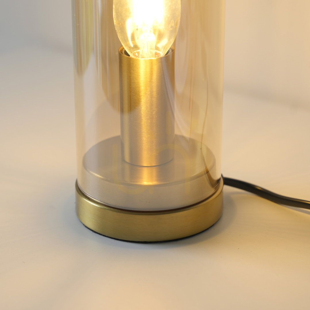Anzeige BOTTLE14006-27 Tischlampe, Bernstein, 1xE14 BOTTLE14006-27 Tischlampe, Bernstein, 1xE14