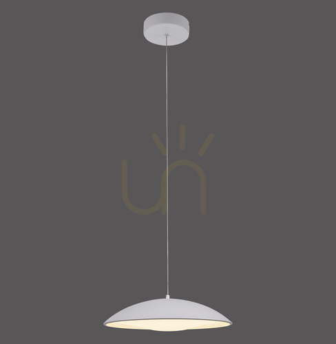 Prüfen LENTE14606-16 Weiße Pendelleuchte mit 1 LED