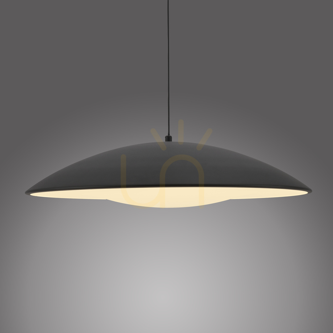 Prüfen LENTE14607-18 Schwarze Pendelleuchte mit 1 LED LENTE14607-18 Schwarze Pendelleuchte mit 1 LED