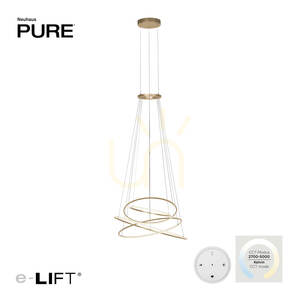 PURE E-FLYING RINGS 2566-97 Braun 1xLED-Hängeleuchte 6 PURE E-FLYING RINGS 2566-97 Braun 1xLED-Hängeleuchte small 6