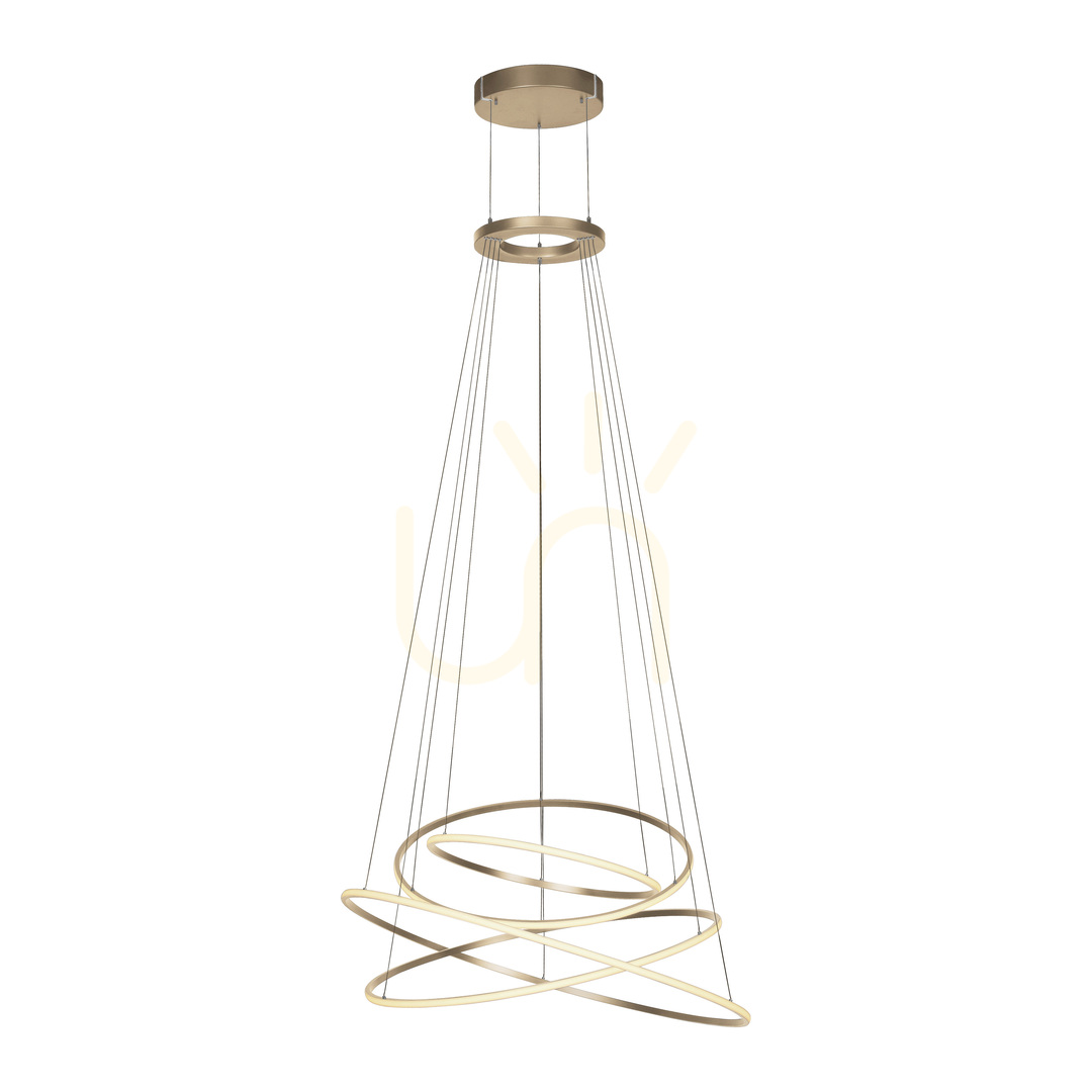 Vorschau PURE E-FLYING RINGS 2566-97 Braun 1xLED-Hängeleuchte PURE E-FLYING RINGS 2566-97 Braun 1xLED-Hängeleuchte