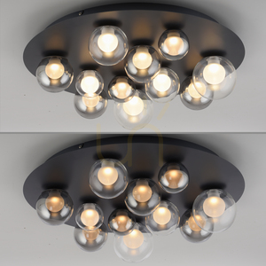 PURE POPUP 6588-15 Deckenleuchte, grau, 11 LEDs small 6