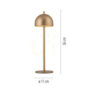 BELLIS 19244-12 Tischlampe, Gold, 1xLED small 10