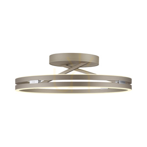 PURE LOOP 6552-97 Braune Deckenleuchte, 2xLED small 2