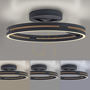 PURE LOOP 6552-18 Schwarze Deckenleuchte, 2xLED 12 PURE LOOP 6552-18 Schwarze Deckenleuchte, 2xLED small 12