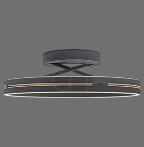 PURE LOOP 6552-18 Schwarze Deckenleuchte, 2xLED 4 PURE LOOP 6552-18 Schwarze Deckenleuchte, 2xLED small 4