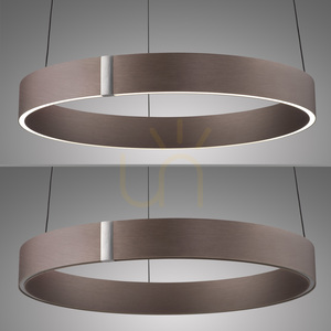 PURE E-CLIPSE 2560-34 Braun 2xLED-Pendelleuchte small 1