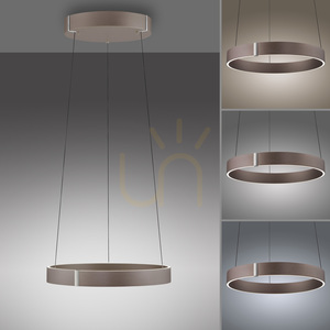 PURE E-CLIPSE 2560-34 Braun 2xLED-Pendelleuchte small 12
