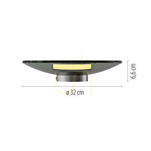 PURE MOON 4594-15 Tischlampe, grau, 1xLED small 10