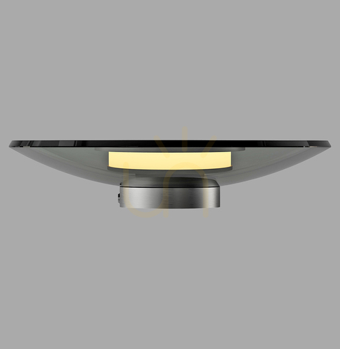 Prüfen PURE MOON 4594-15 Tischlampe, grau, 1xLED