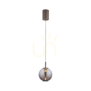 PURE INFINITY 2220-97 Pendelleuchte, braun, 1xLED small 6