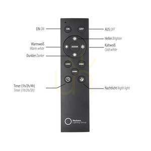 PURE INFINITY 2220-97 Pendelleuchte, braun, 1xLED small 8