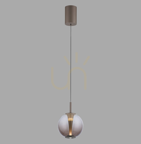 Prüfen PURE INFINITY 2220-97 Pendelleuchte, braun, 1xLED