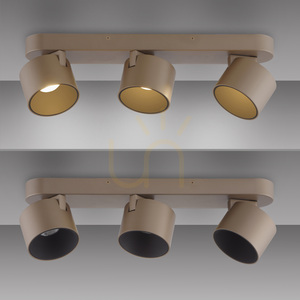 PURE CUP 6227-97 Braun 3xLED-Deckenleuchte small 4