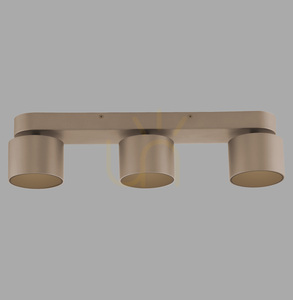 PURE CUP 6227-97 Braun 3xLED-Deckenleuchte small 0