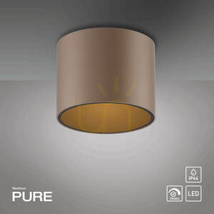 PURE POINT 6761-97 Deckenleuchte, braun, 1xLED small 1