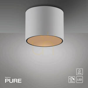 PURE POINT 6761-16 Weiße Deckenleuchte, 1xLED small 1