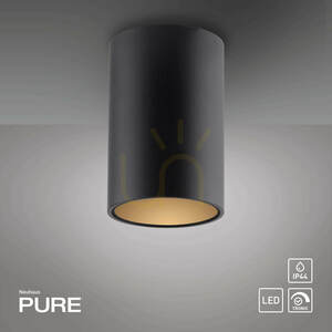 PURE POINT 6749-18 Deckenleuchte, schwarz, 1xLED small 1