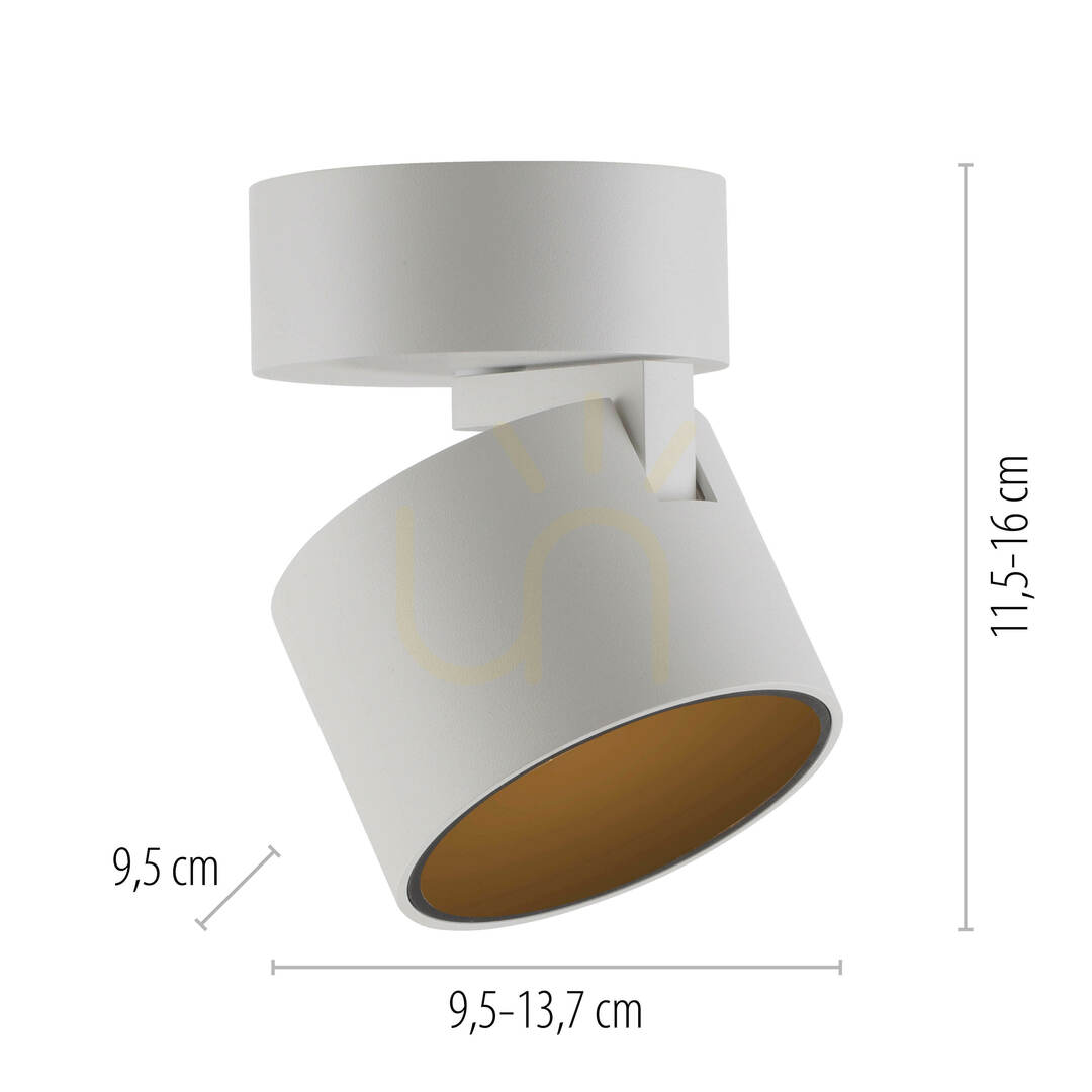 Prüfen PURE CUP 6226-16 Weiße Deckenleuchte, 1xLED PURE CUP 6226-16 Weiße Deckenleuchte, 1xLED