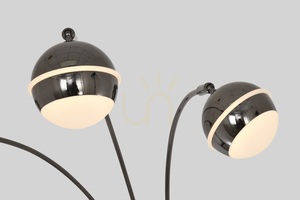 BIARRITZ „Trio“ Stehlampe, Schwarz-Chrom, 3047-305, Aviano small 2