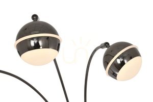 BIARRITZ „Trio“ Stehlampe, Schwarz-Chrom, 3047-305, Aviano small 4