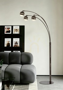 BIARRITZ „Trio“ Stehlampe, Schwarz-Chrom, 3047-305, Aviano small 6