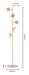BIARRITZ „Five“ Stehlampe, Kaschmir, 3047-513 Aviano small 4
