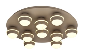 BIARRITZ Runde LED-Deckenleuchte, Kaschmir, 9047-1013, Aviano small 1
