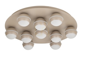 BIARRITZ Runde LED-Deckenleuchte, Kaschmir, 9047-1013, Aviano small 2