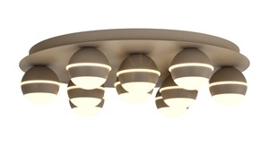 BIARRITZ Runde LED-Deckenleuchte, Kaschmir, 9047-1013, Aviano small 3