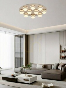 BIARRITZ Runde LED-Deckenleuchte, Kaschmir, 9047-1013, Aviano small 4