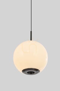 LUBERON LED-Pendelleuchte „Black Chrome“ in ovaler 8-Form, 7051-805 Aviano small 4