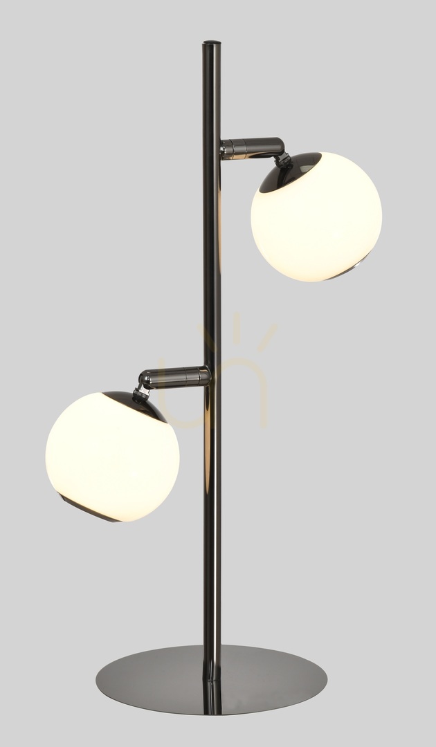 Stolová LED lampa Aviano LUBERON 8051-205, čierny chróm, 49,5 cm