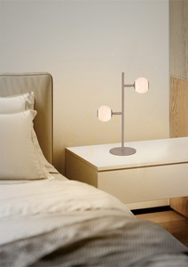 LUBERON sandfarbene Dual-LED-Stehlampe 8051-213 Aviano small 0