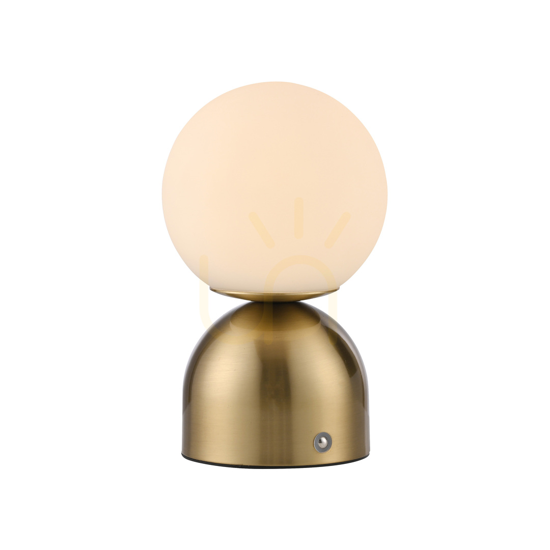Vorschau RUDI 19218-12 Tischlampe, Gold, 1xLED RUDI 19218-12 Tischlampe, Gold, 1xLED