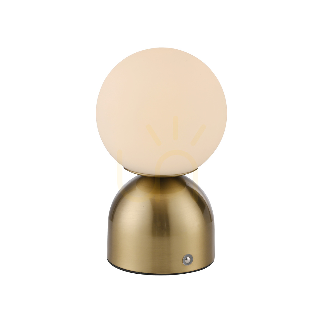 Vorschau RUDI 19218-12 Tischlampe, Gold, 1xLED RUDI 19218-12 Tischlampe, Gold, 1xLED