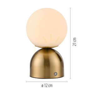 RUDI 19218-12 Tischlampe, Gold, 1xLED 8 RUDI 19218-12 Tischlampe, Gold, 1xLED small 8