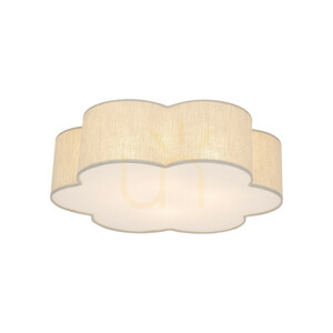 TK-Lighting CAPRI LEN 10746 Deckenleuchte, beige, 49 cm, 4×E27 small 3