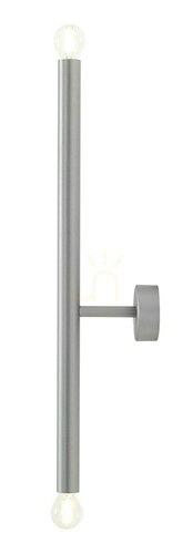Prüfen Wandleuchte „Tubo 2 Steel S“ von ALDEX 1072D5_S