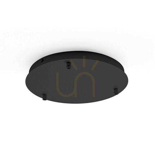 Prüfen ALICE B T/3 FALBN3 Schwarze Deckenrosette „Gea Luce“