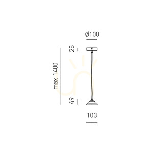 ALICE M S/P FALSO1 Lampenschirm aus Messing von Gea Luce small 1