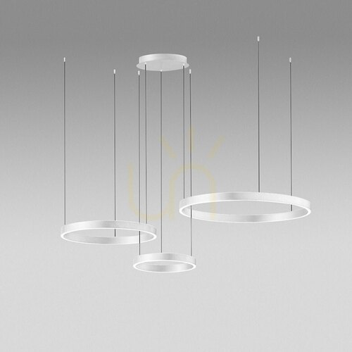 Prüfen CRISEIDE S/3D FCRSB6 „White Gea Luce“ Pendelleuchte