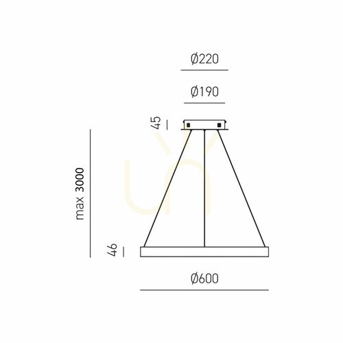 Prüfen CRISEIDE S/P FCRSO1 Pendelleuchte, gebürstetes Gold, Gea Luce