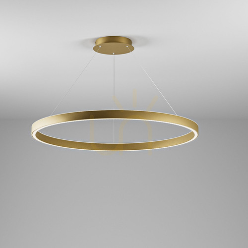 Prüfen CRISEIDE S/S FCRSO7 Pendelleuchte, gebürstetes Gold, Gea Luce