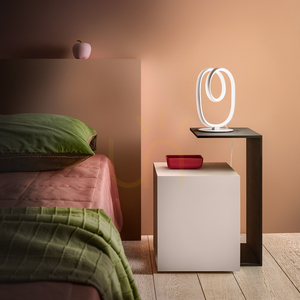 DIVA L FDILO1 Gold-Tischlampe von Gea Luce small 1