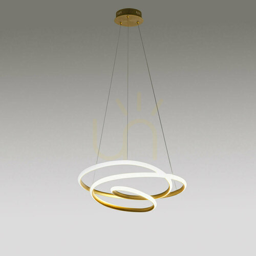 Prüfen DIVA S/G FDISO3 Gold-Pendelleuchte von Gea Luce