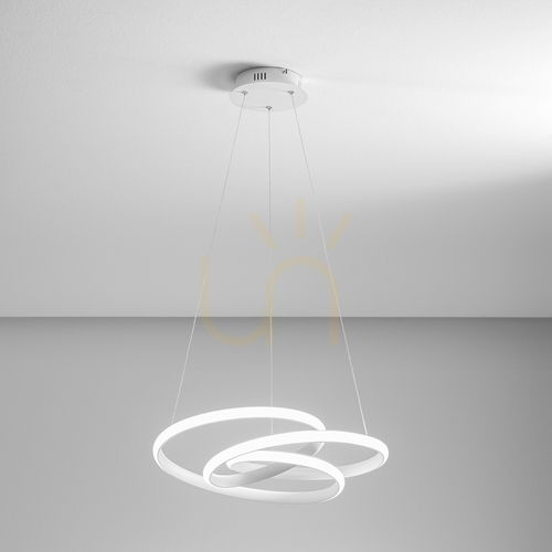 Prüfen DIVA S/P FDISB1 „White Gea Luce“ Pendelleuchte
