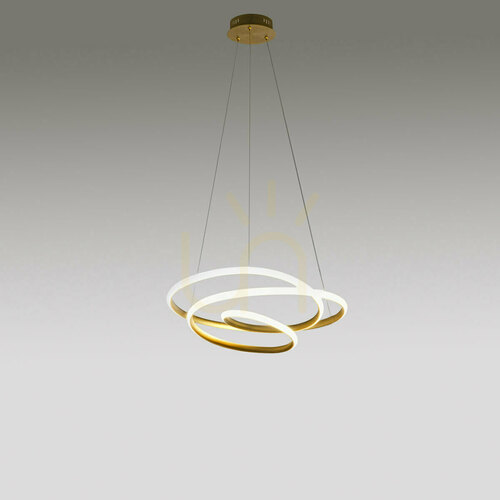 Prüfen DIVA S/P FDISO1 Gold-Pendelleuchte von Gea Luce